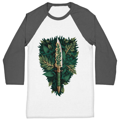 Witch Dagger Baseball T-Shirt - Best Art T-Shirt - Cool Design Baseball Tee